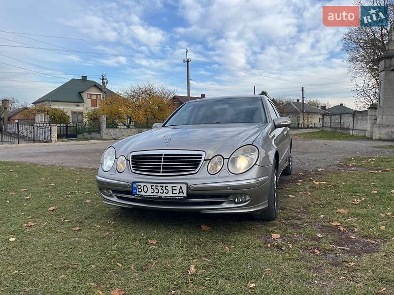 Седан Mercedes-Benz E-Class 2005 в Збаражі фото 5 Седан Mercedes-Benz E-Class 2005 в Збаражі