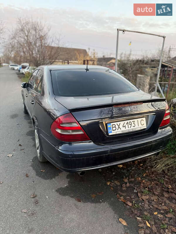 Седан Mercedes-Benz E-Class 2002 в Хмельницькому фото 3 Седан Mercedes-Benz E-Class 2002 в Хмельницькому