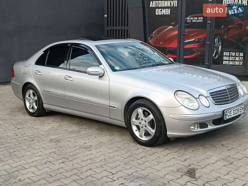 Седан Mercedes-Benz E-Class 2005 в Черновцах фото 3 Седан Mercedes-Benz E-Class 2005 в Черновцах