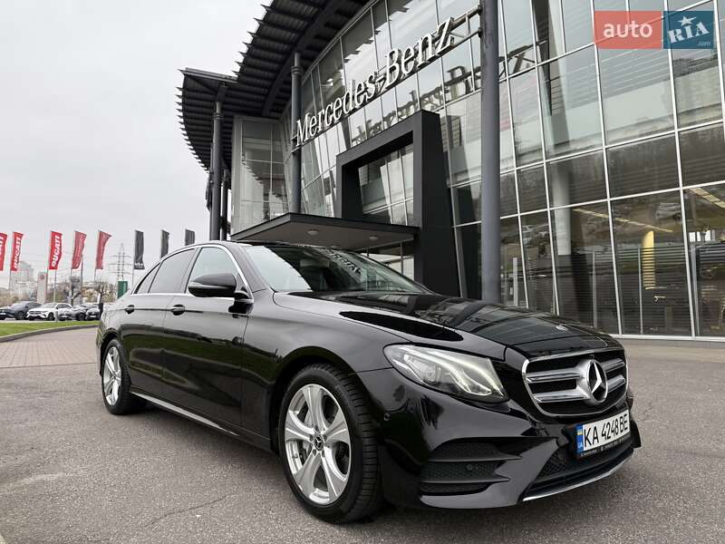 Седан Mercedes-Benz E-Class 2018 в Киеве