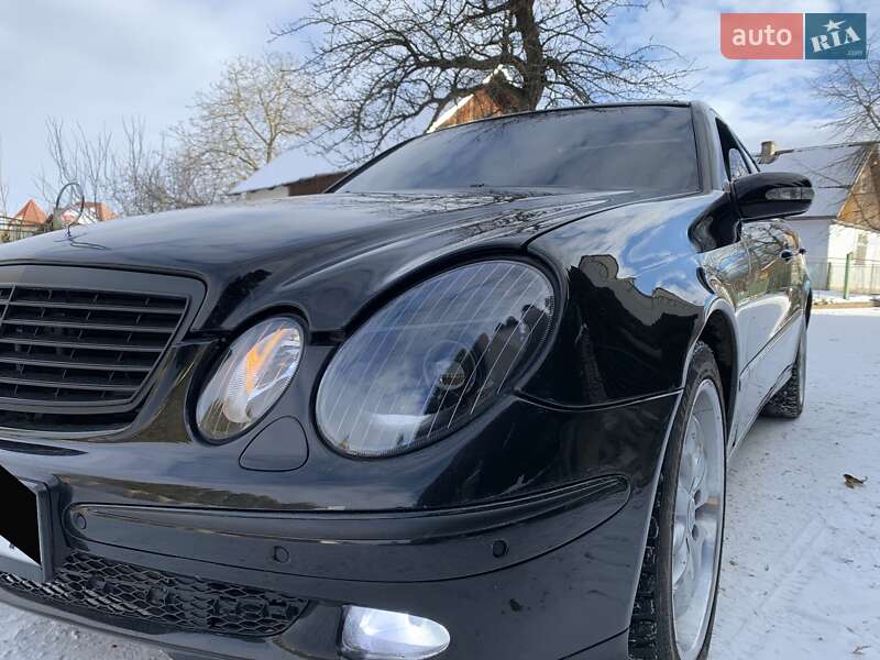 Седан Mercedes-Benz E-Class 2002 в Надвірній фото 12 Седан Mercedes-Benz E-Class 2002 в Надвірній