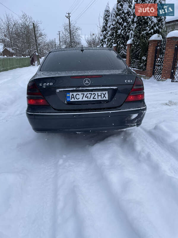 Седан Mercedes-Benz E-Class 2004 в Любомле фото 7 Седан Mercedes-Benz E-Class 2004 в Любомле