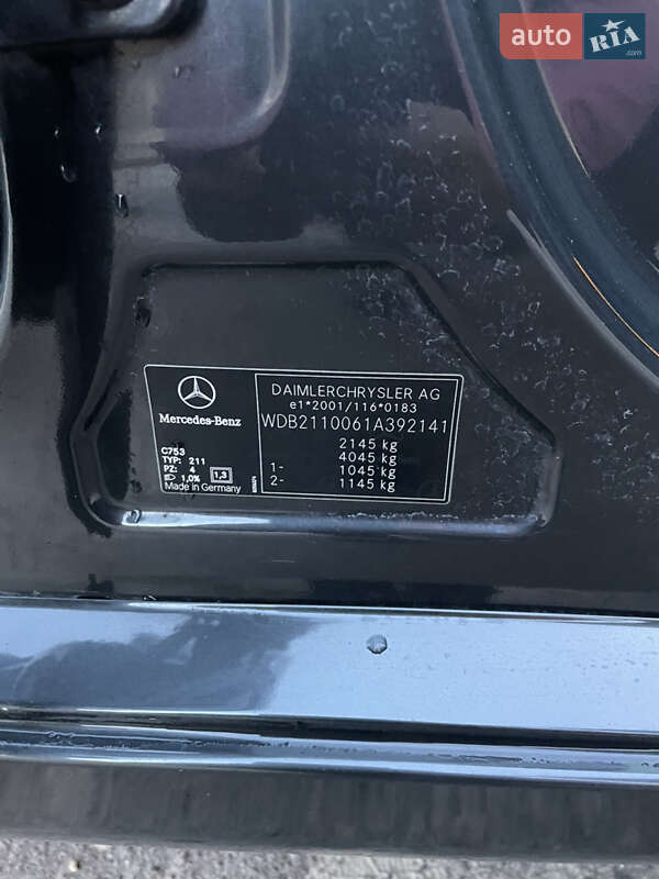 Седан Mercedes-Benz E-Class 2004 в Любомле фото 29 Седан Mercedes-Benz E-Class 2004 в Любомле