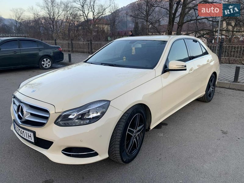 Mercedes-Benz E-Class 2013