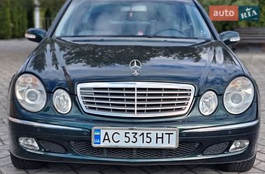 Седан Mercedes-Benz E-Class 2002 в Луцьку
