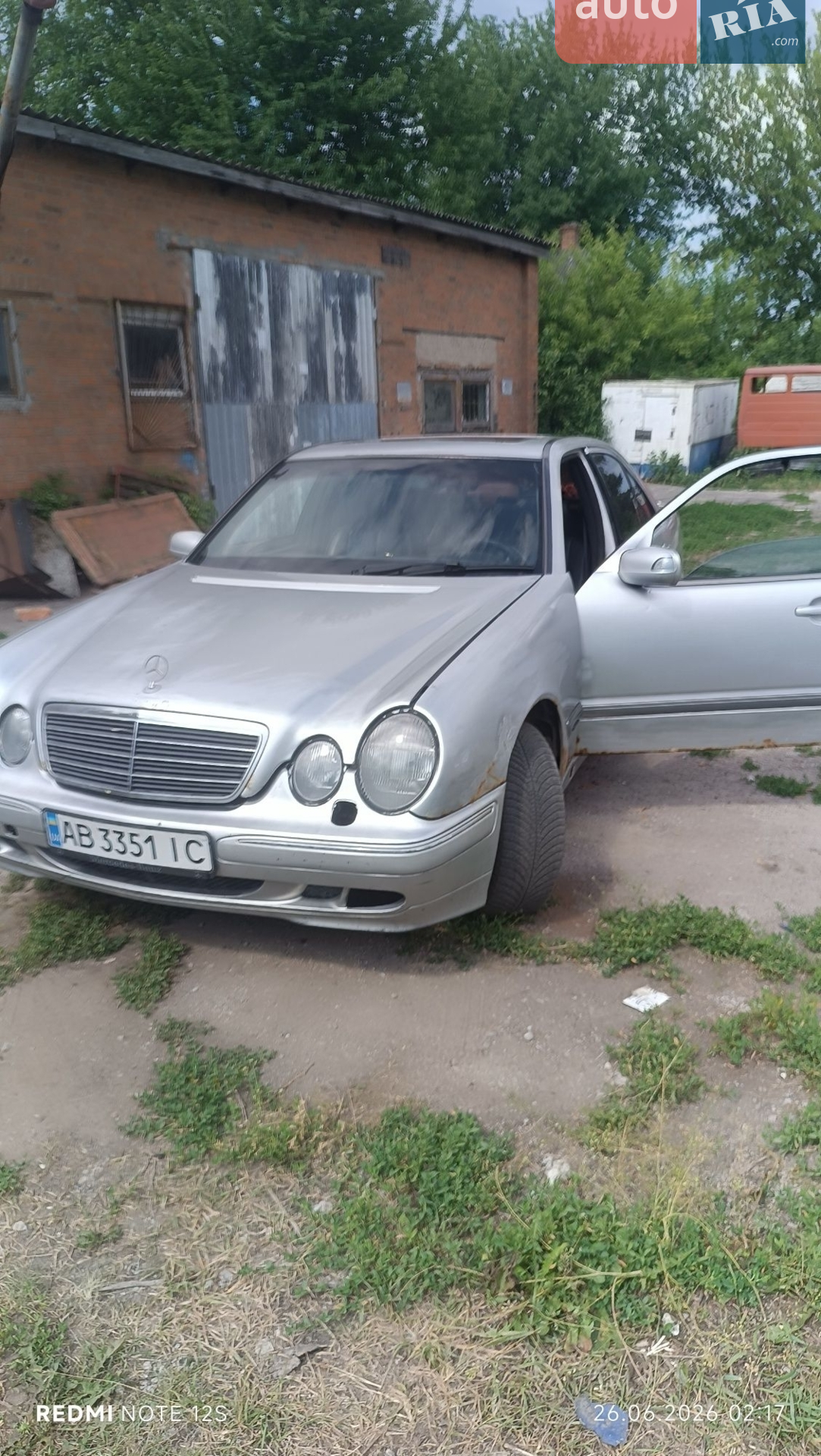 Mercedes-Benz E-Class 1999 VIN WDB2100061B027354 фото оголошення 2 з 5