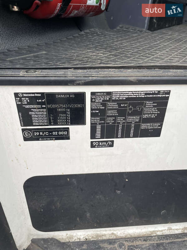 Грузовой фургон Mercedes-Benz Econic 2013 в Житомире фото 16 Грузовой фургон Mercedes-Benz Econic 2013 в Житомире