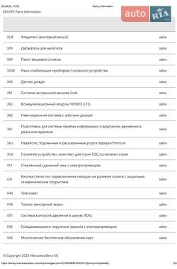 Позашляховик / Кросовер Mercedes-Benz EQC 2021 в 