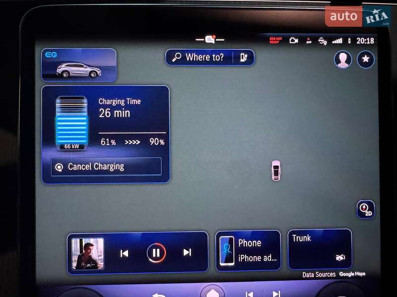 Внедорожник / Кроссовер Mercedes-Benz EQE SUV 2023 в Кривом Роге