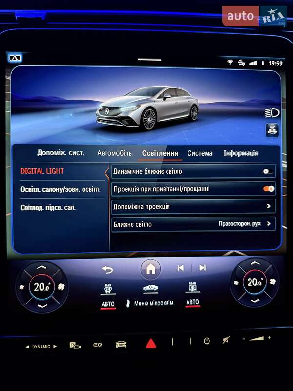 Седан Mercedes-Benz EQE 2022 в Ровно