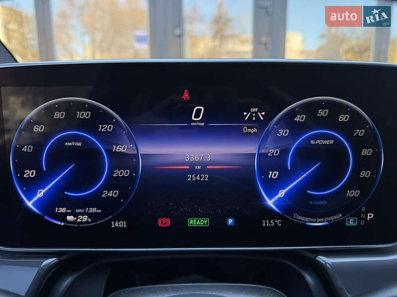 Седан Mercedes-Benz EQE 2022 в Львове