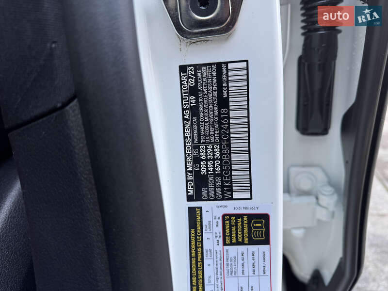 Седан Mercedes-Benz EQE 2023 в Луцьку