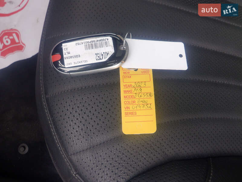 Внедорожник / Кроссовер Mercedes-Benz EQS SUV 2023 в Киеве фото 37 Внедорожник / Кроссовер Mercedes-Benz EQS SUV 2023 в Киеве