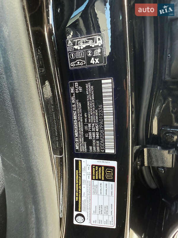 Внедорожник / Кроссовер Mercedes-Benz EQS SUV 2023 в Ровно