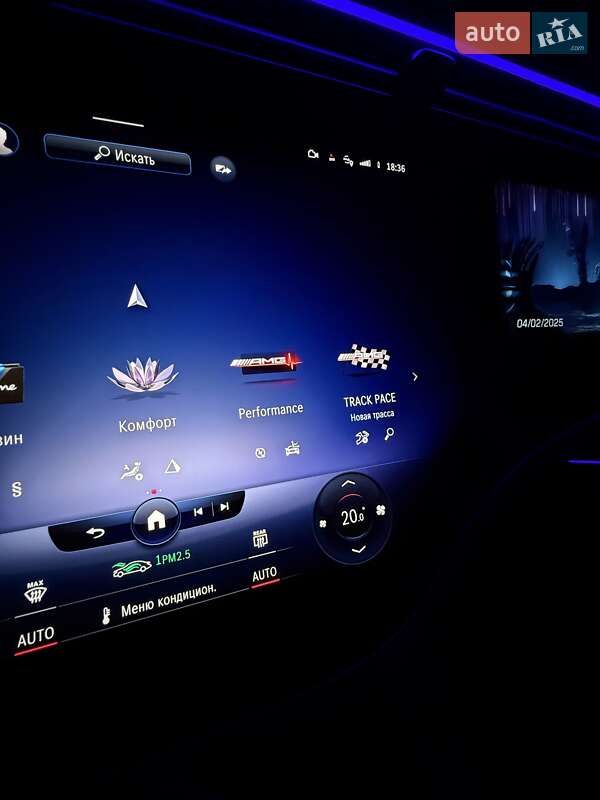 Седан Mercedes-Benz EQS 2022 в Кропивницком