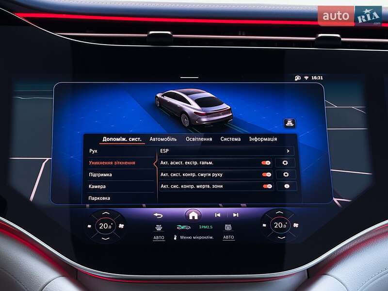 Седан Mercedes-Benz EQS 2022 в Луцьку
