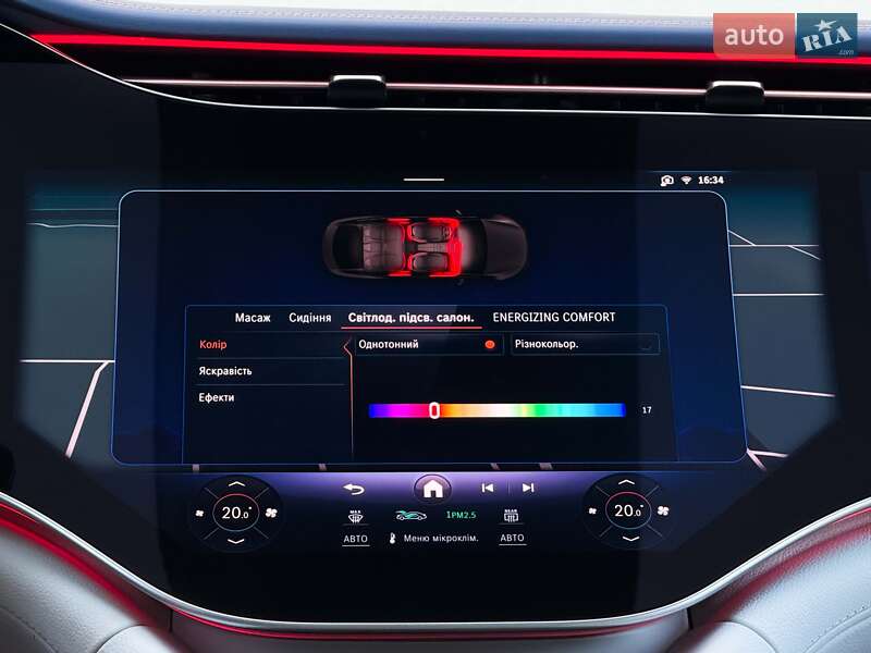 Седан Mercedes-Benz EQS 2022 в Луцьку