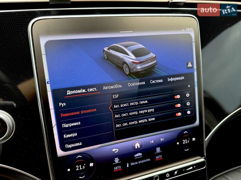 Седан Mercedes-Benz EQS 2021 в Киеве