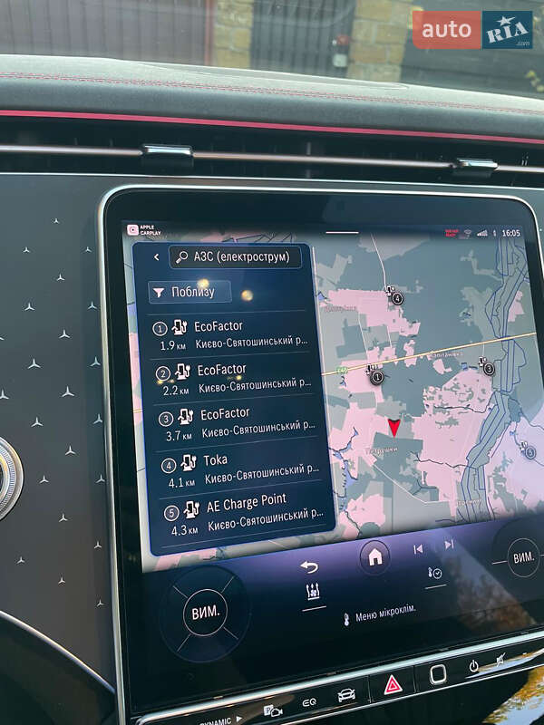 Седан Mercedes-Benz EQS 2022 в Києві