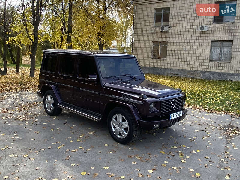 Внедорожник / Кроссовер Mercedes-Benz G-Class 2000 в Киеве фото 6 Внедорожник / Кроссовер Mercedes-Benz G-Class 2000 в Киеве