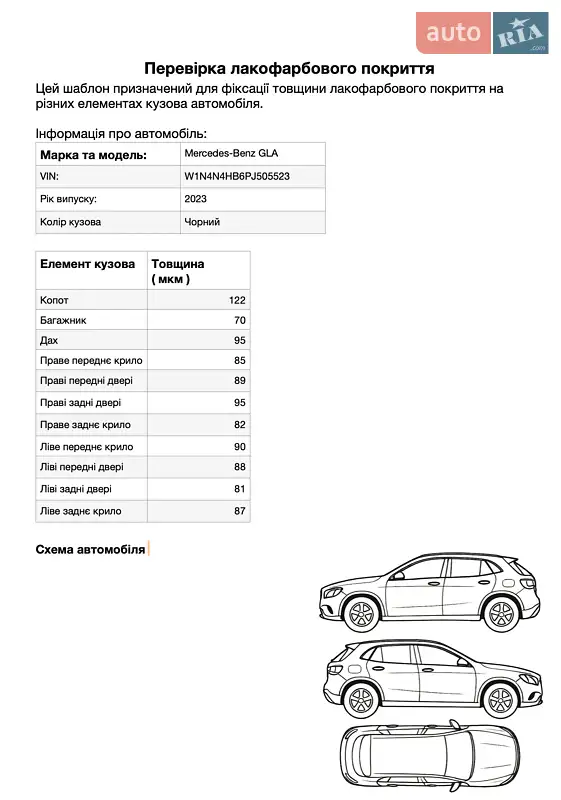 Внедорожник / Кроссовер Mercedes-Benz GLA-Class 2023 в Одессе документ 2 фото Внедорожник / Кроссовер Mercedes-Benz GLA-Class 2023 в Одессе документ