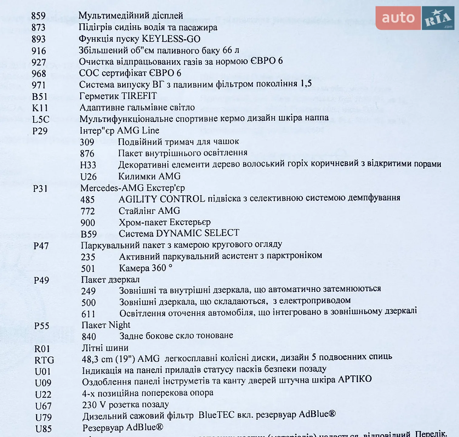 Mercedes-Benz GLC Class 2020 VIN W1N2539191F804228 фото оголошення 18 з 18