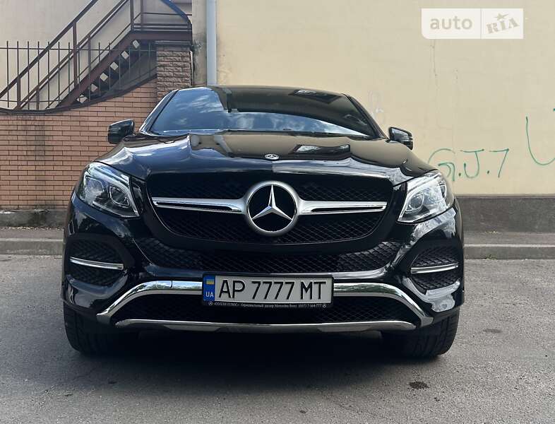 Внедорожник / Кроссовер Mercedes-Benz GLE-Class 2017 в Запорожье