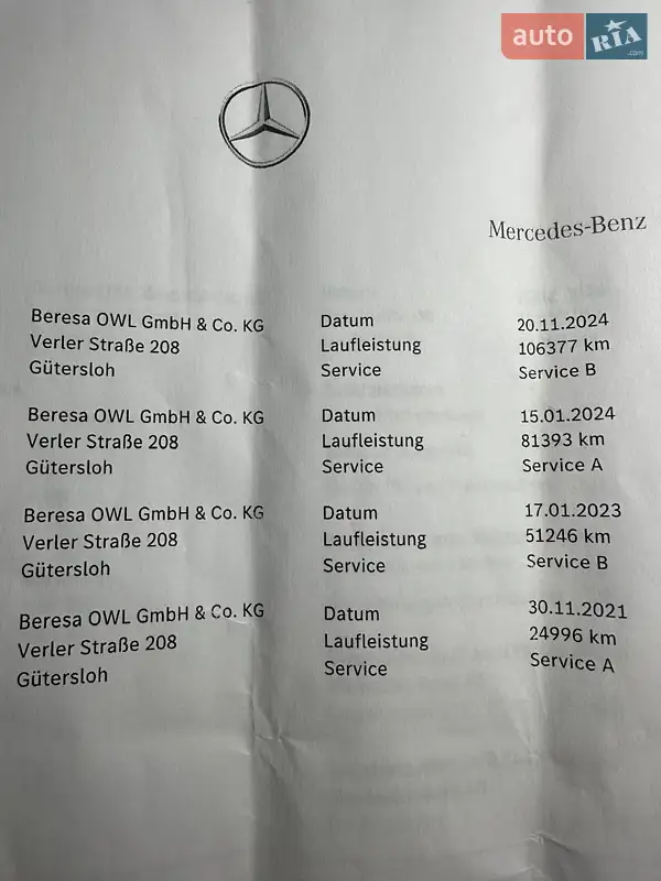 Позашляховик / Кросовер Mercedes-Benz GLE-Class 2020 в Києві документ