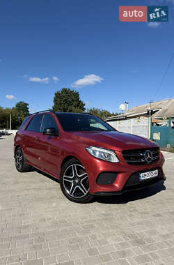 Внедорожник / Кроссовер Mercedes-Benz GLE-Class 2016 в Житомире