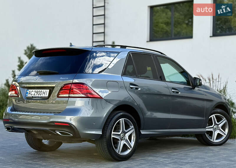 Внедорожник / Кроссовер Mercedes-Benz GLE-Class 2017 в Луцке