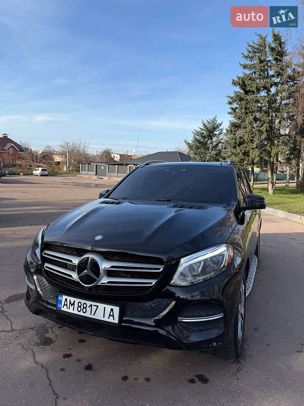 Внедорожник / Кроссовер Mercedes-Benz GLE-Class 2017 в Житомире
