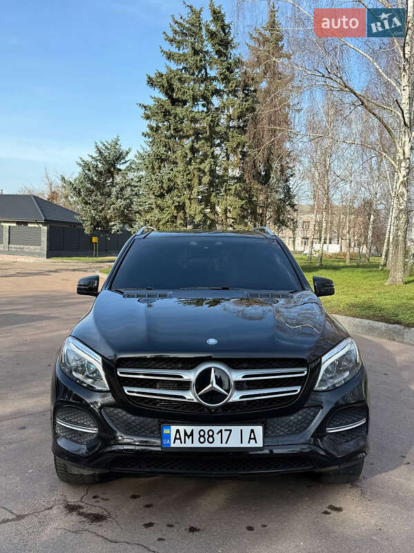 Внедорожник / Кроссовер Mercedes-Benz GLE-Class 2017 в Житомире