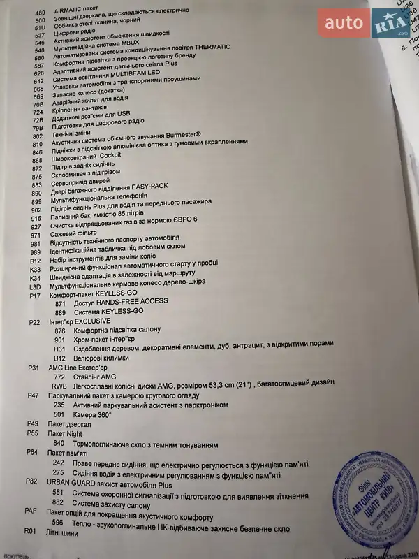 Внедорожник / Кроссовер Mercedes-Benz GLE-Class 2022 в Киеве документ 3 фото Внедорожник / Кроссовер Mercedes-Benz GLE-Class 2022 в Киеве документ