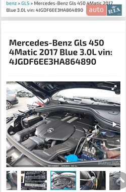 Внедорожник / Кроссовер Mercedes-Benz GLS-Class 2017 в 
