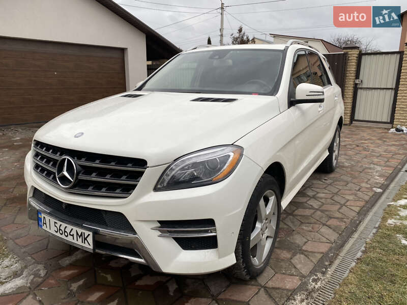 Внедорожник / Кроссовер Mercedes-Benz M-Class 2014 в Борисполе