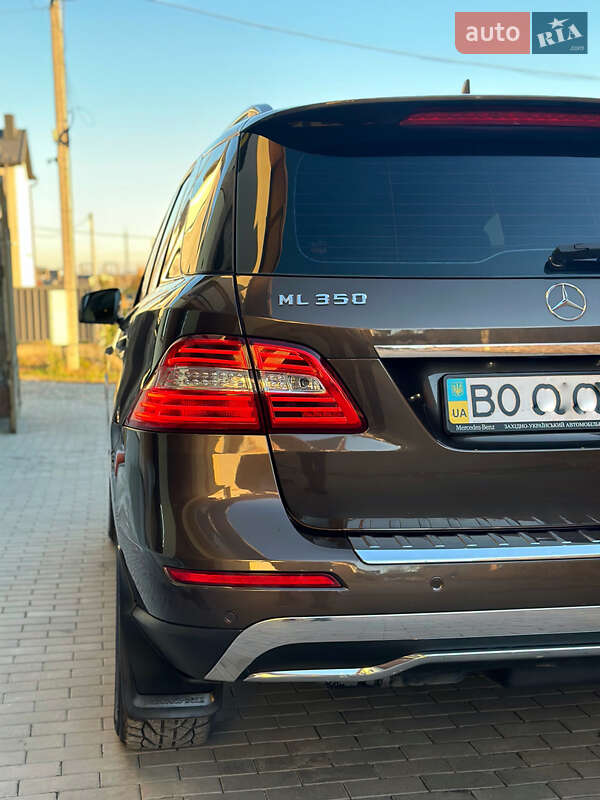 Внедорожник / Кроссовер Mercedes-Benz M-Class 2013 в Тернополе