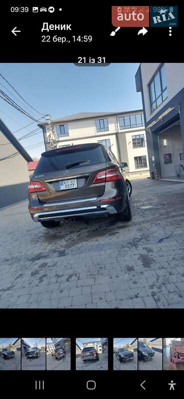 Внедорожник / Кроссовер Mercedes-Benz M-Class 2012 в Рожнятове