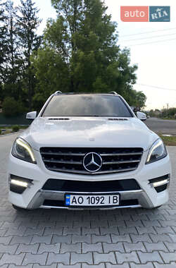 Внедорожник / Кроссовер Mercedes-Benz M-Class 2014 в Ужгороде