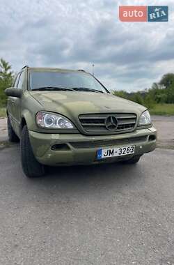 Внедорожник / Кроссовер Mercedes-Benz M-Class 2002 в 
