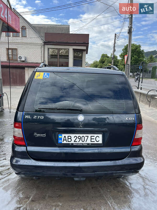 Внедорожник / Кроссовер Mercedes-Benz M-Class 2003 в Могилев-Подольске фото 9 Внедорожник / Кроссовер Mercedes-Benz M-Class 2003 в Могилев-Подольске