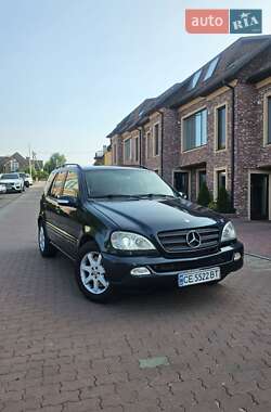 Внедорожник / Кроссовер Mercedes-Benz M-Class 2002 в Черновцах