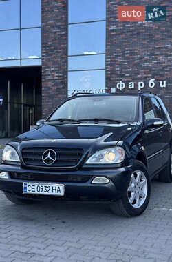 Внедорожник / Кроссовер Mercedes-Benz M-Class 2002 в Черновцах