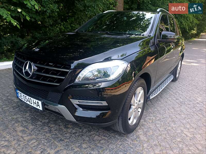 Внедорожник / Кроссовер Mercedes-Benz M-Class 2012 в Черновцах