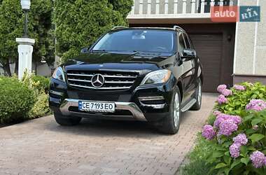 Внедорожник / Кроссовер Mercedes-Benz M-Class 2014 в Черновцах