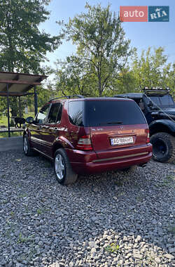 Внедорожник / Кроссовер Mercedes-Benz M-Class 2000 в 