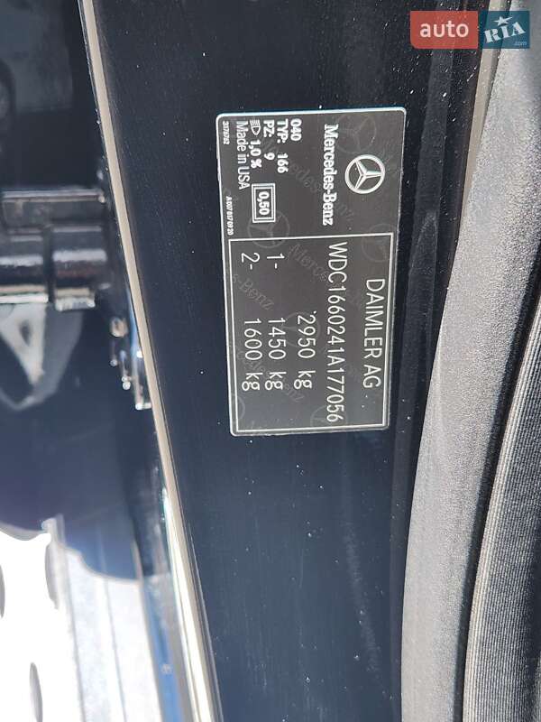 Внедорожник / Кроссовер Mercedes-Benz M-Class 2013 в Киеве