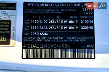 Внедорожник / Кроссовер Mercedes-Benz M-Class 2012 в 