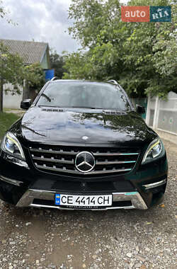 Внедорожник / Кроссовер Mercedes-Benz M-Class 2014 в Черновцах