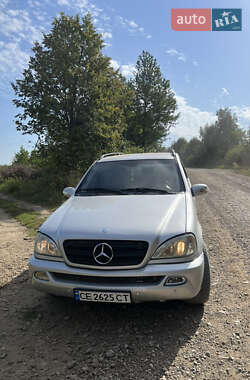 Внедорожник / Кроссовер Mercedes-Benz M-Class 2002 в Заставной