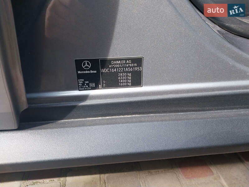 Внедорожник / Кроссовер Mercedes-Benz M-Class 2009 в Виннице